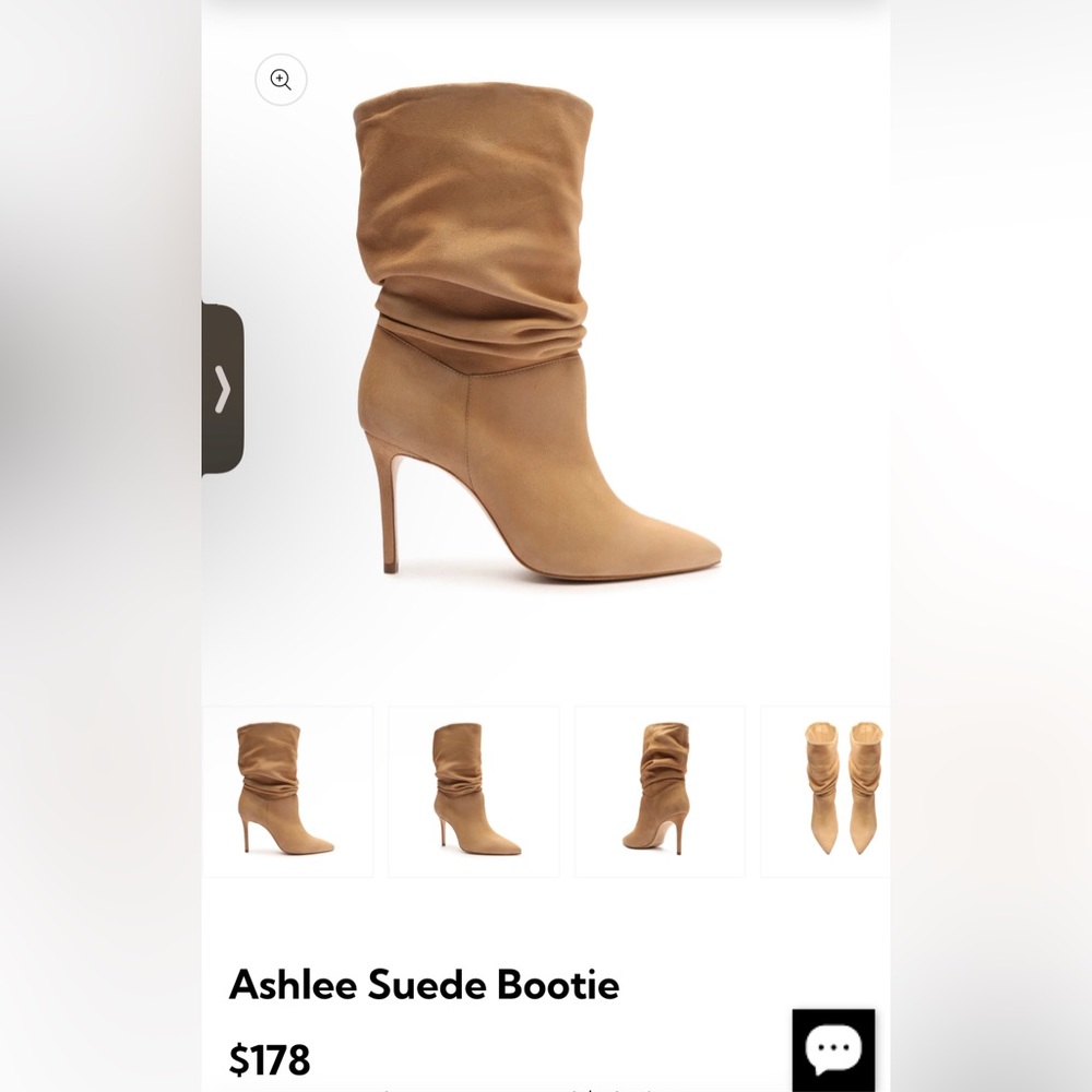 Schutz Slouchy Tan Boots
